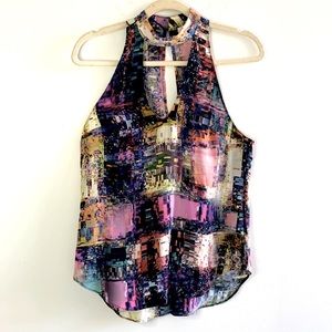 Amanda Uprichard | Halter | Geometric Design